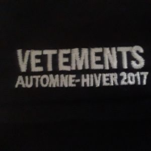 Vetements automne-hiver 2017
